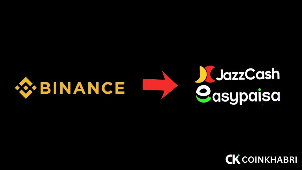 Binance to Transfer JazzCashEasypaisa via P2P