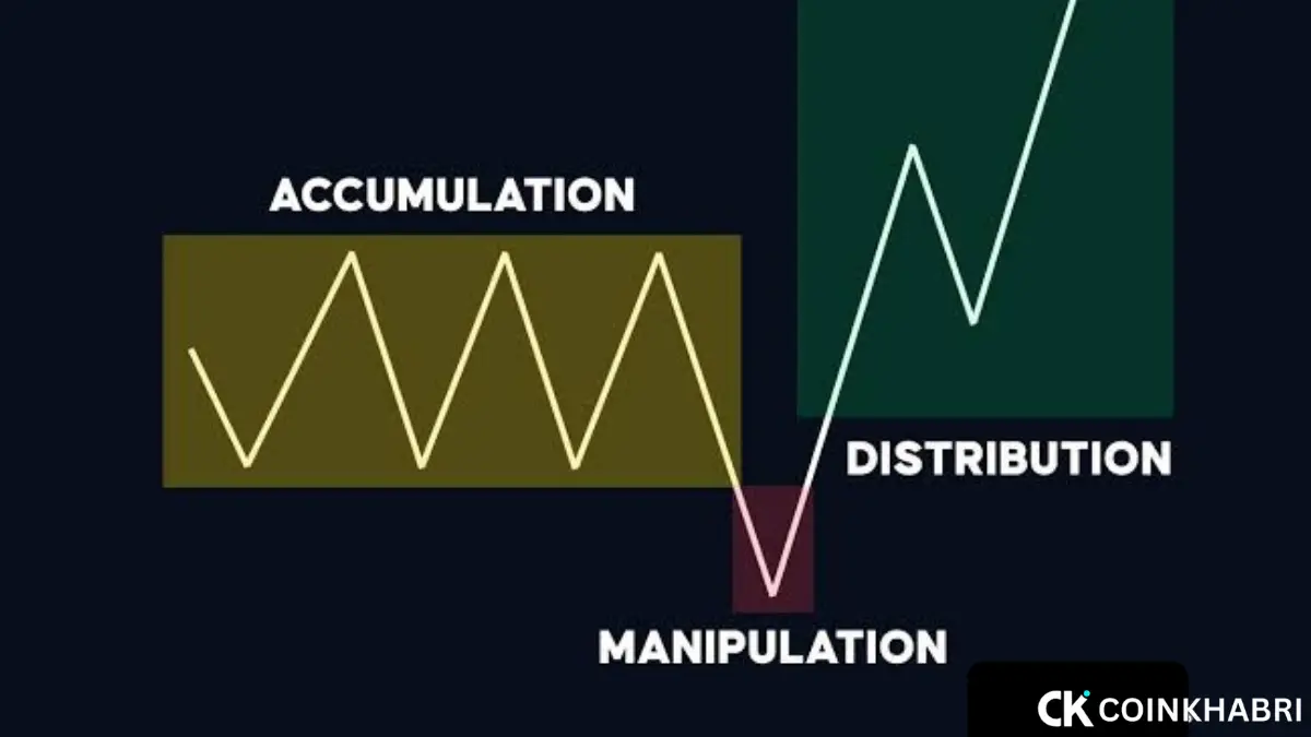 Market Manipulation Accumulation Phase Infographic